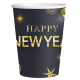 8 VASOS HAPPY NEW YEAR 200 ML