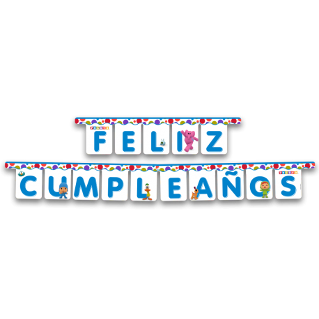 Guirnalda Feliz Cumpleaños Pocoyó