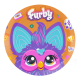 8 Platos Furby 18 cm