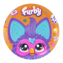 8 Platos Furby 18 cm