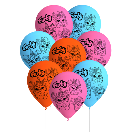 8 Globos Furby